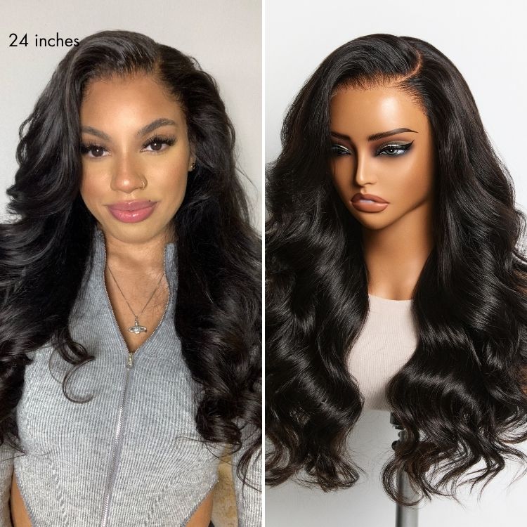 Loose Body Wave Human Hair Wig | 7x6 HD Lace Closure | Glueless | 180% Density | Lumma
