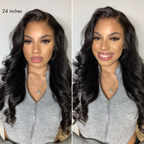 Loose Body Wave Human Hair Wig | 7x6 HD Lace Closure | Glueless | 180% Density | Lumma