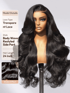 Body Wave Human Hair Wig | 13x4 HD Lace | Glueless Pull & Go | Invisi Drawstring - Lumma
