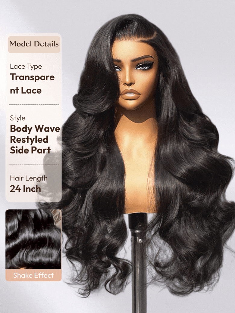 Body Wave Human Hair Wig | 13x4 HD Lace | Glueless Pull & Go | Invisi Drawstring - Lumma