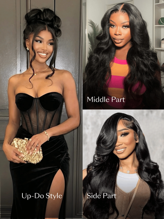 Body Wave Human Hair Wig | 13x4 HD Lace | Glueless Pull & Go | Invisi Drawstring - Lumma