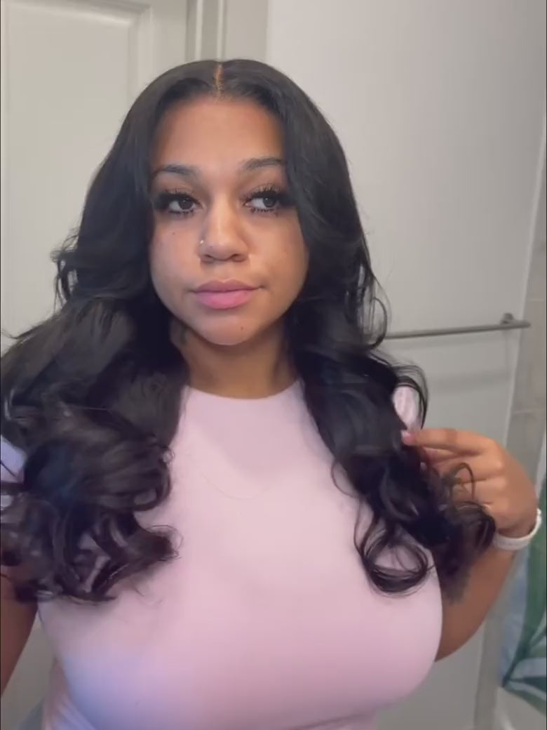 Body Wave Human Hair Wig | 13x4 HD Lace | Glueless Pull & Go | Invisi Drawstring - Lumma